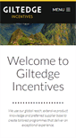 Mobile Screenshot of giltedge-incentives.com